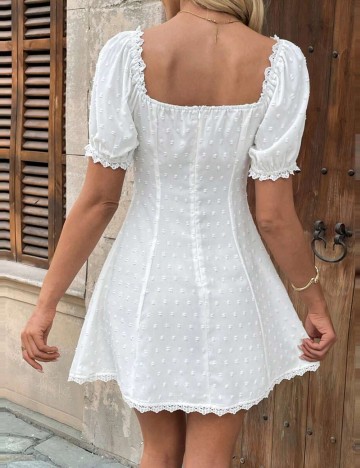 Rochie mini Shein, alb