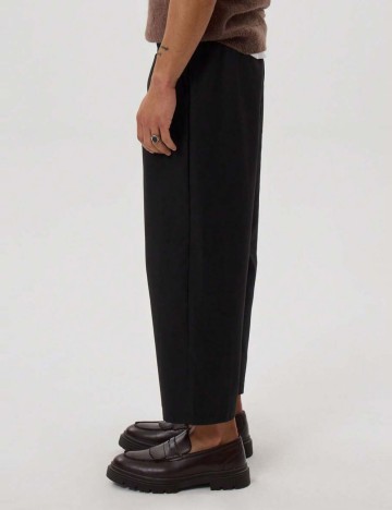 Pantaloni MUSERO by Shein, negru