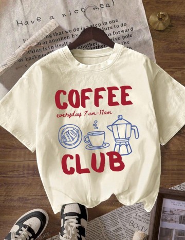 Tricou Shein, crem
