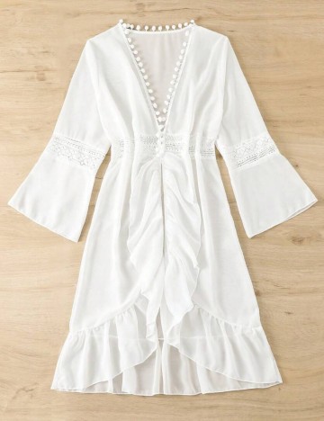 Rochie de plajă Shein, alb