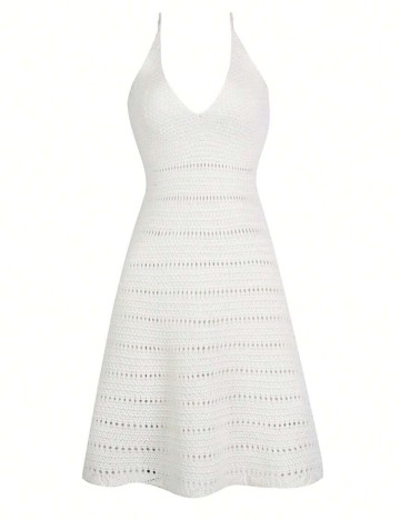 Rochie de plajă Shein, crem