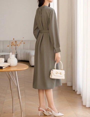 Rochie midi DAZY by Shein, maro