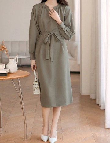 Rochie midi DAZY by Shein, maro