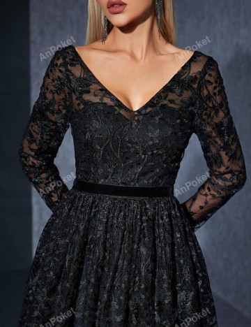 Rochie de ocazie Shein, negru