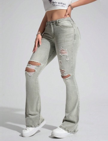 Jeans Shein, gri