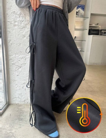 Pantaloni de trening Shein, gri