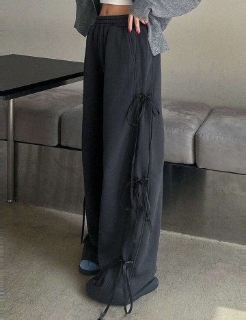 Pantaloni de trening Shein, gri