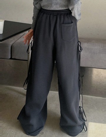 Pantaloni de trening Shein, gri