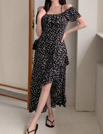 Rochie maxi DAZY by Shein, mix culori