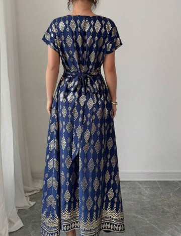 Rochie midi Shein, mix culori