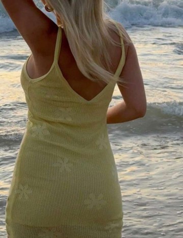 Rochie de plajă Shein, galben