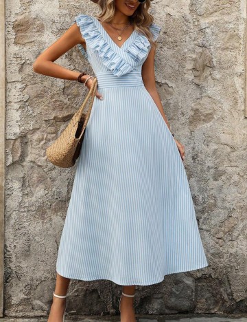 Rochie midi Shein, albastru