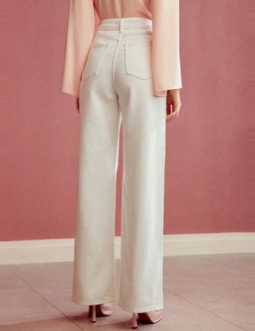 Jeans MOTF by Shein, alb
