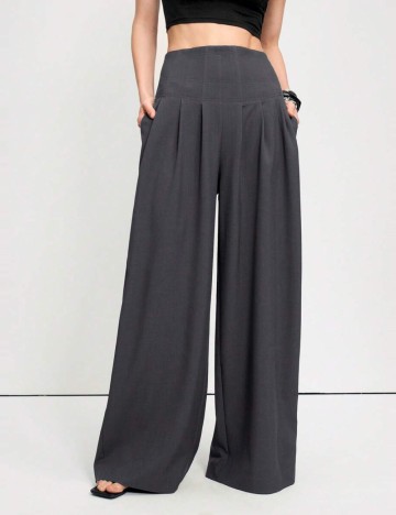Pantaloni Shein, gri