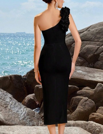 Rochie midi Shein, negru