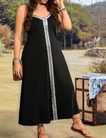 Rochie maxi Shein, negru