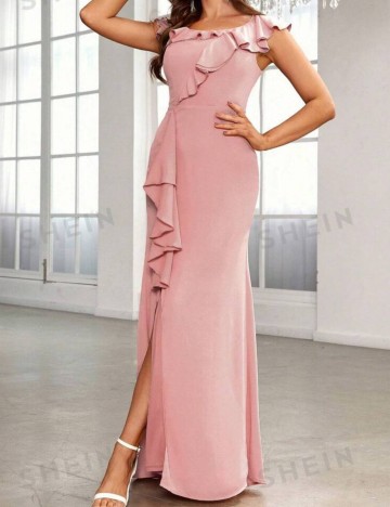 Rochie maxi Shein, roz