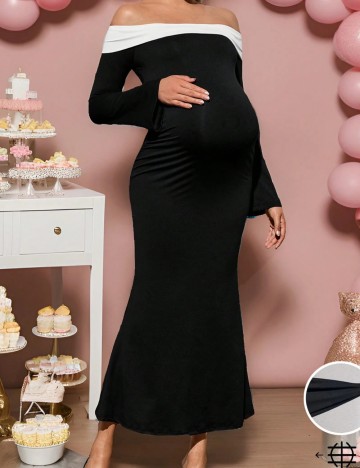 Rochie maxi Shein, negru