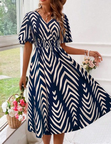 Rochie midi Shein, albastru
