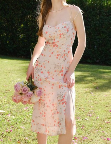 Rochie midi Shein, mix culori
