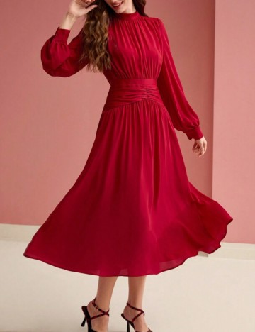 Rochie maxi Shein, roșu