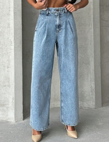 Jeans Shein, albastru