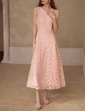 Rochie midi MOTF by Shein, roșu