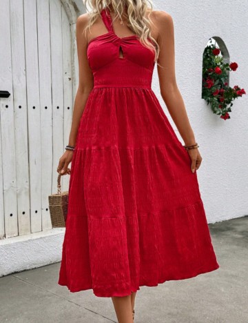 Rochie midi Shein, roșu