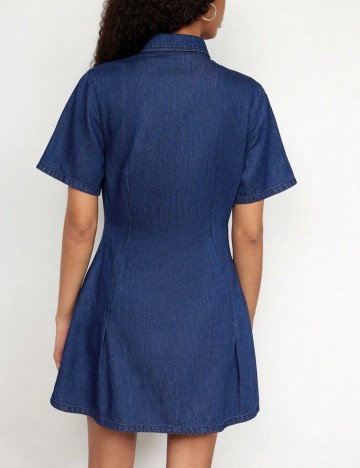 Rochie de blugi Shein, albastru