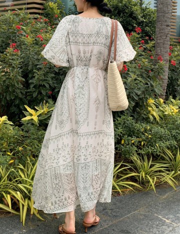 Rochie midi DAZY by Shein, crem