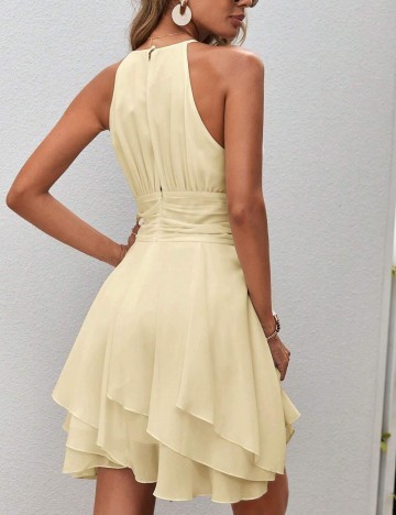 Rochie mini Shein, crem