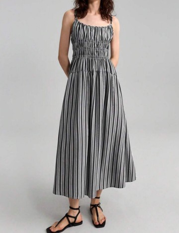 Rochie midi Shein, mix culori
