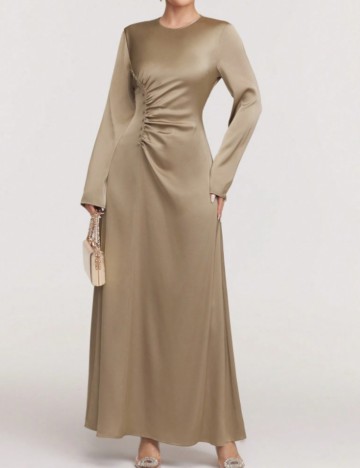Rochie maxi Shein, bej
