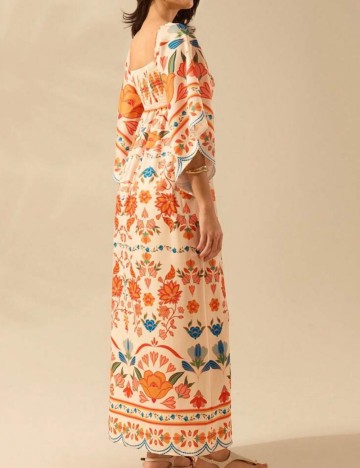 Rochie maxi Shein, mix culori