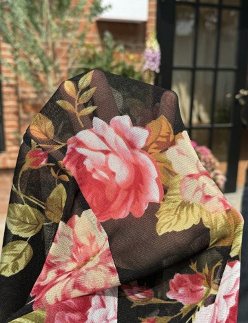 Fustă midi Shein Curve+, negru