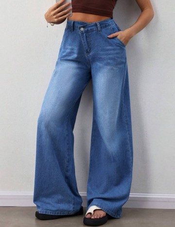 Jeans Shein, albastru
