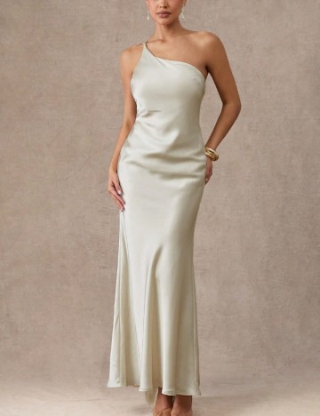 Rochie maxi Shein, crem