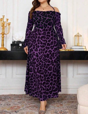 Rochie maxi Shein Curve+, mov