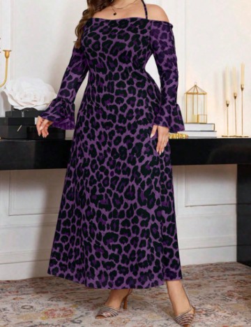 Rochie maxi Shein Curve+, mov