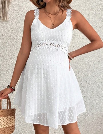 Rochie mini Shein, alb