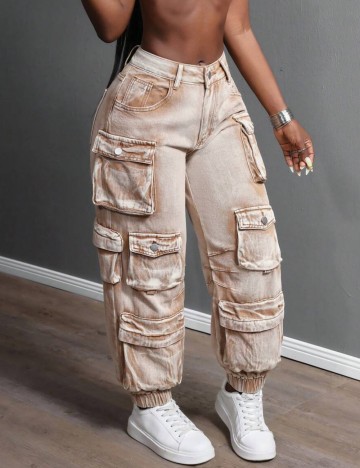 Jeans Shein, bej