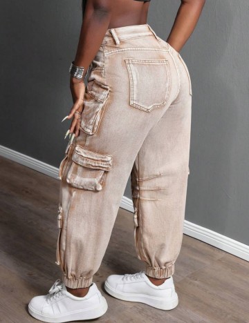 Jeans Shein, bej
