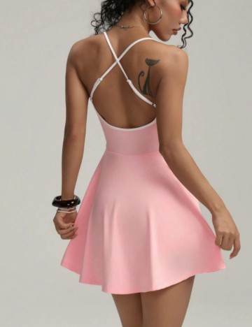 Compleu sport Shein, roz
