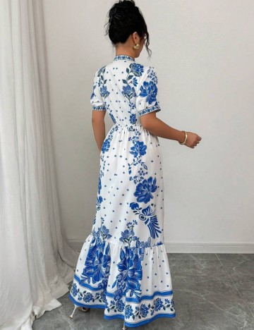 Rochie maxi Shein, mix culori