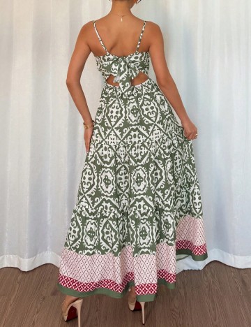 Rochie maxi Shein, mix culori