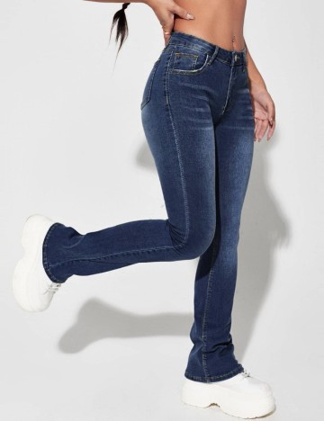 Jeans Shein, albastru