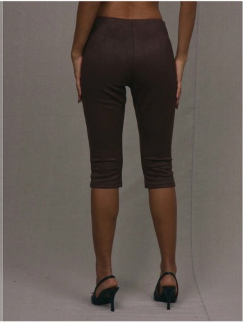 Pantaloni scurți MUSERA by Shein, maro