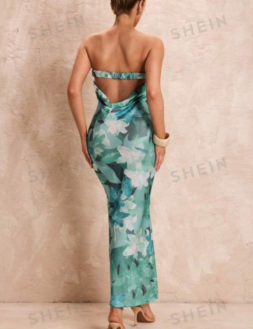 Rochie maxi Shein, mix culori