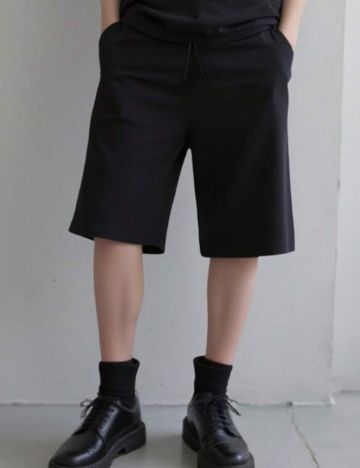 Pantaloni scurți Shein, negru
