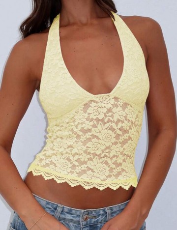 Top Shein, galben